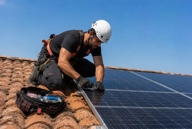 Maintenance et monitoring de panneaux solaires à Durban-Corbières