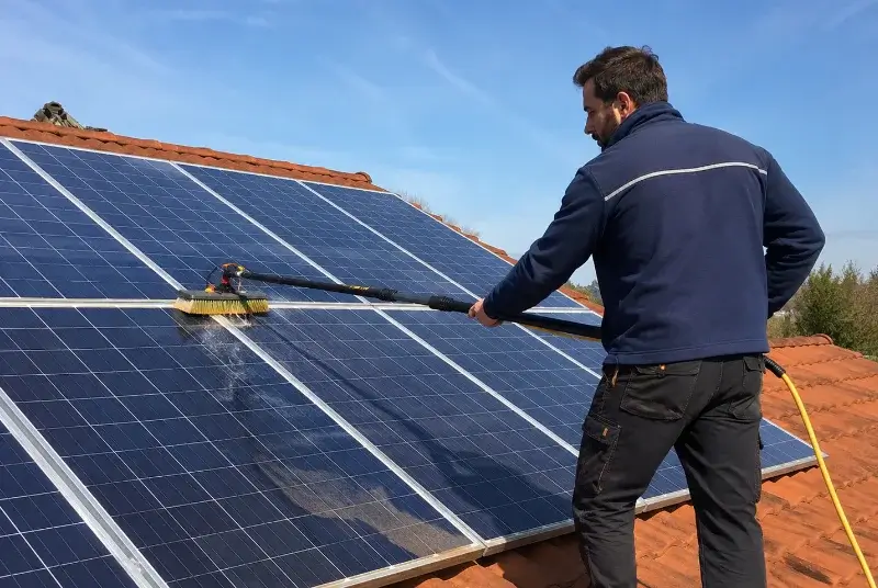Nettoyage et entretien de panneaux solaires à Durban-Corbières